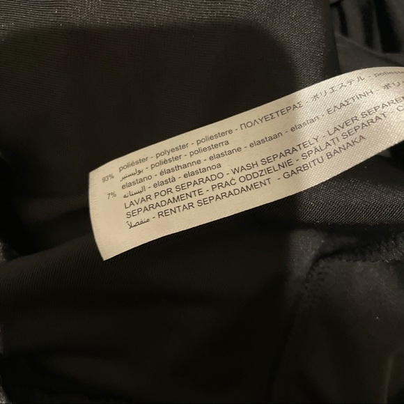 ZARA BLACK VELVET DRESS FESTIVE SEASON COLLECTION - Picture 10 of 12